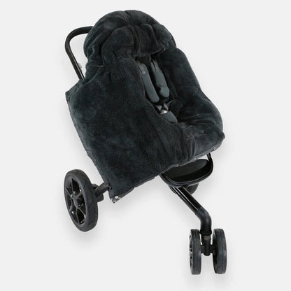 7 A.M. Enfant Blanket 212 Evolution Footmuff - Navy Plush - B212E-NA