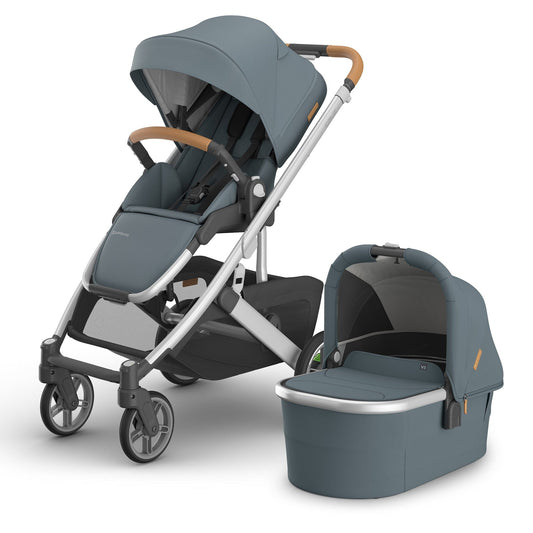 UPPAbaby Cruz V3 Stroller + Bassinet Bundle - Callum - BAS-0403-CRZ-NA-CLM