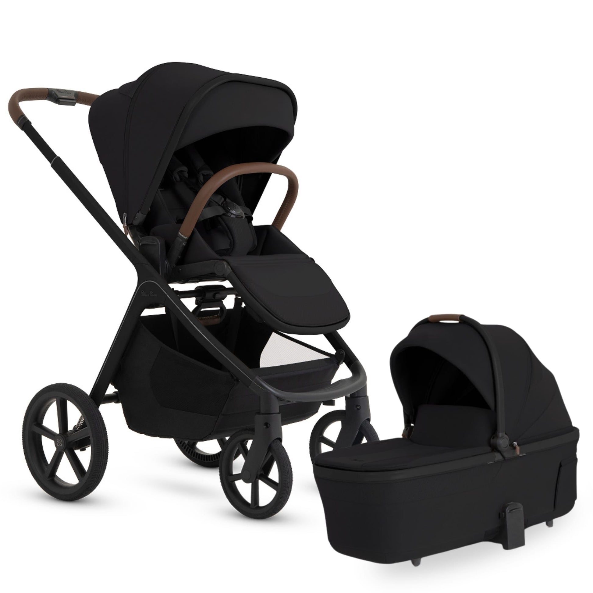 Silver Cross Cove 2 Full-Size All-Terrain Stroller + Bassinet Bundle