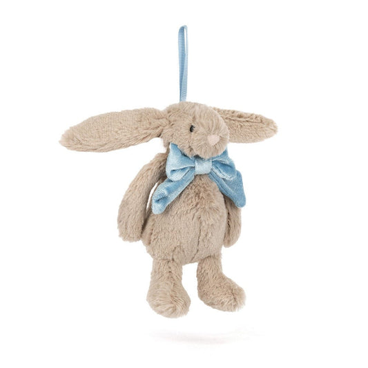 Jellycat Bashful Beige Bunny Decoration - BAS6BD