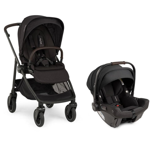 Nuna SWIV + PIPA urbn Travel System Bundle - Caviar / Chocolate - TS18615600CCR