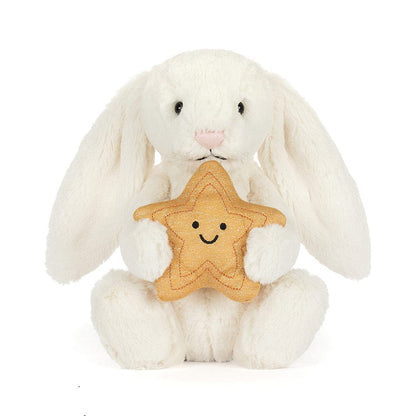 Jellycat Cream Bunny with Star - BB3STAR