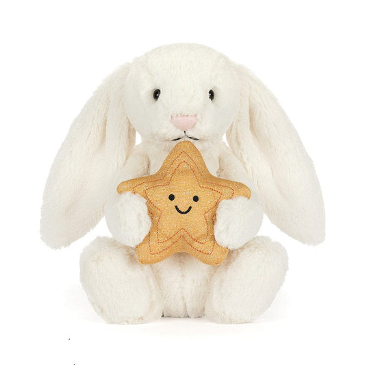 Jellycat Cream Bunny with Star - BB3STAR