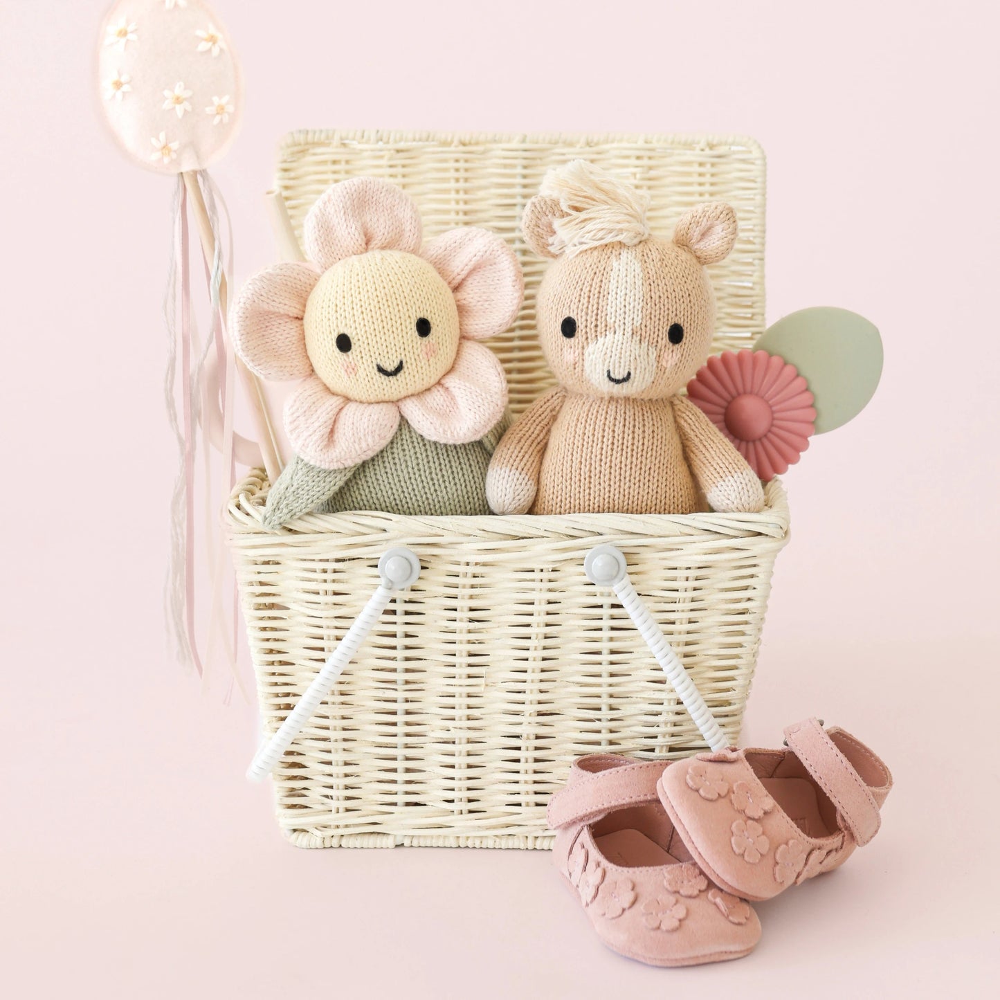Cuddle+Kind Baby Daisy - Blush Pink - Image 5