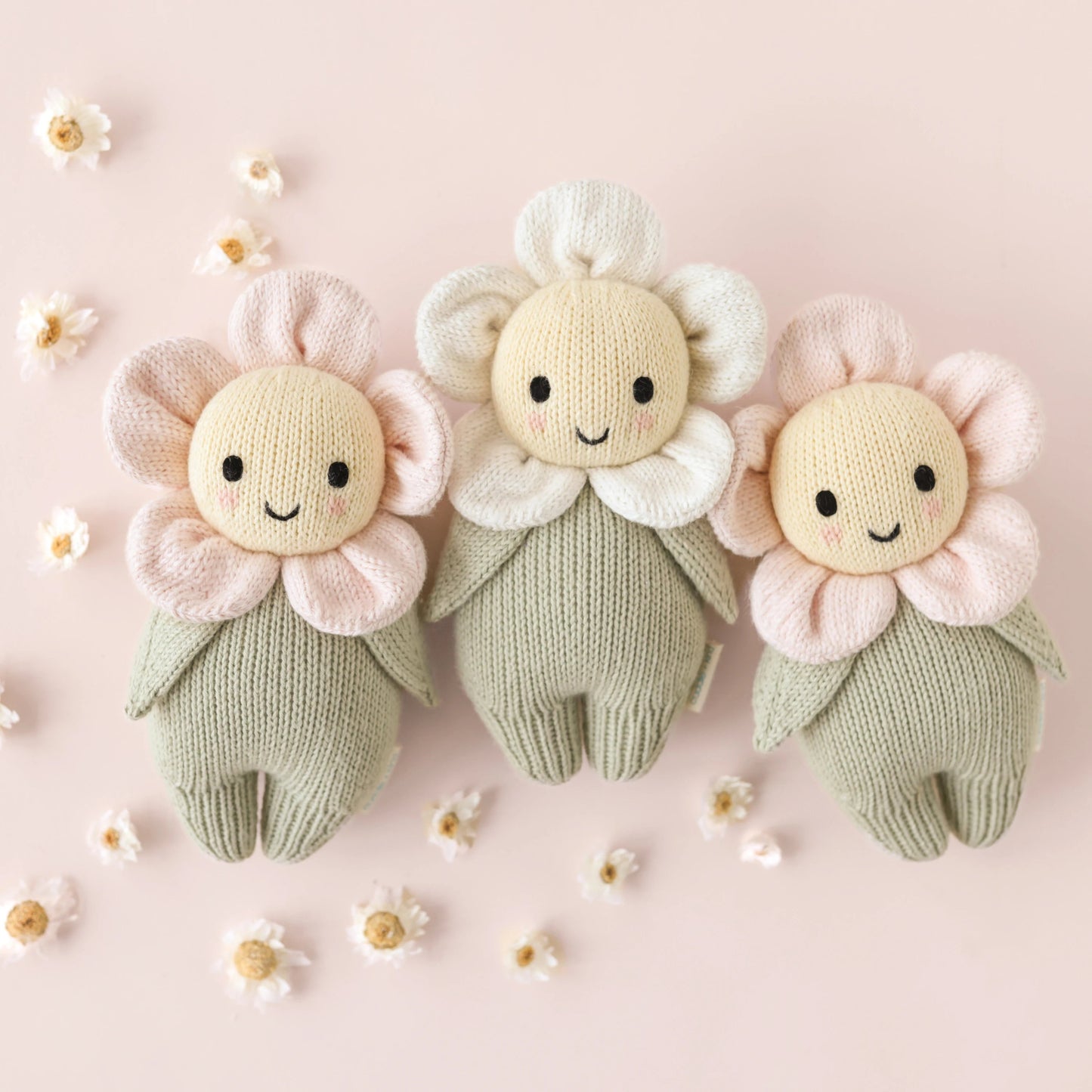 Cuddle+Kind Baby Daisy - Blush Pink - Image 6