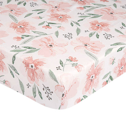 Crane Baby Parker Crib Sheet - Floral - Image 3