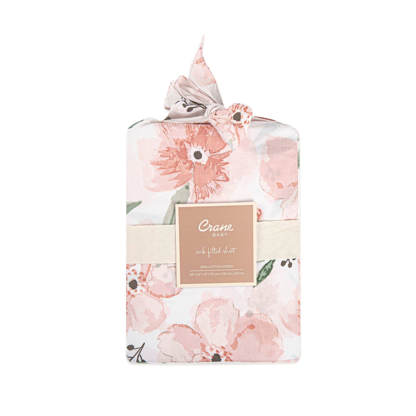 Crane Baby Parker Crib Sheet - Floral - Image 4