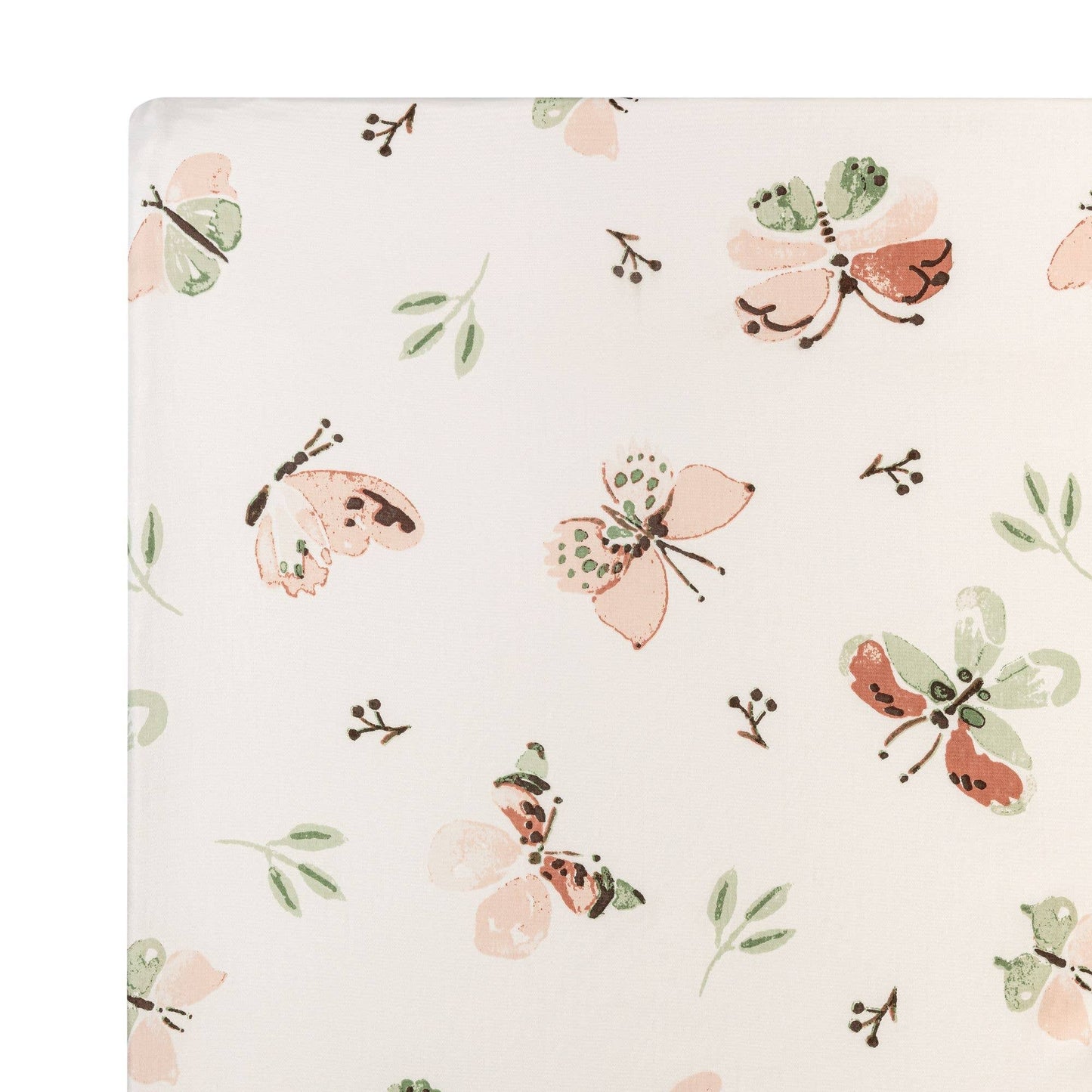 Crane Baby Parker Fitted Crib Sheet - Butterfly - Image 2