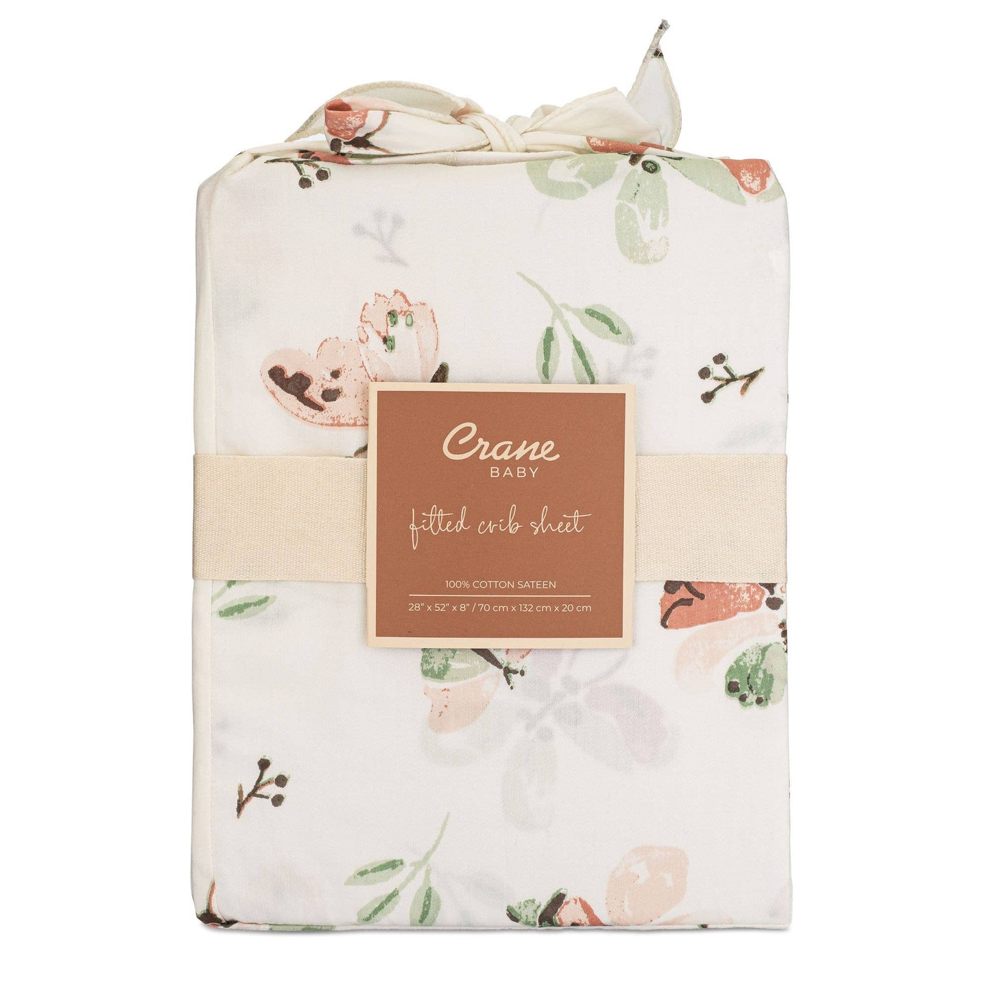 Crane Baby Parker Fitted Crib Sheet - Butterfly - Image 4
