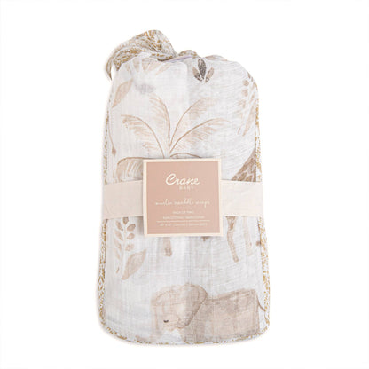 Crane Baby Kendi 2-Pc. Swaddle Wraps - Image 3