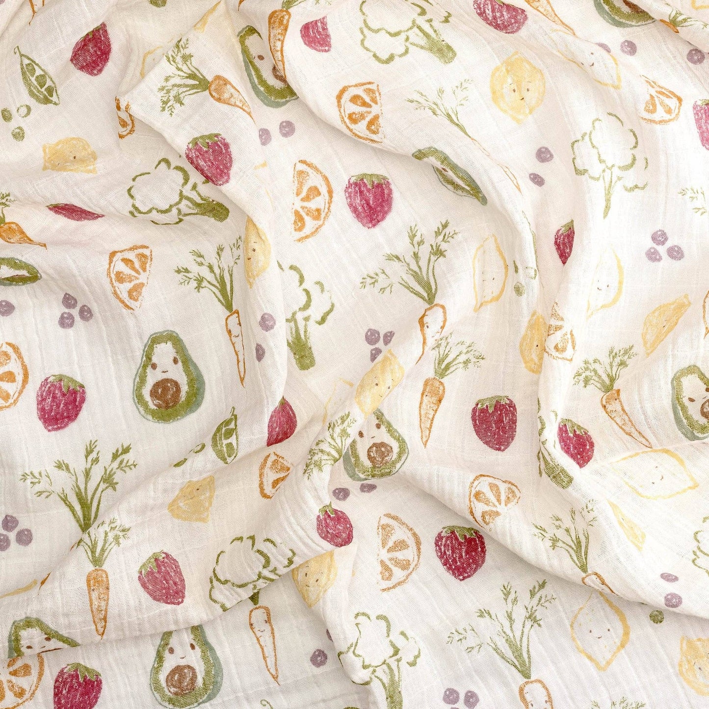 Crane Baby Clementine Cotton Muslin Swaddle Blanket Set (Set of 3) - Image 6