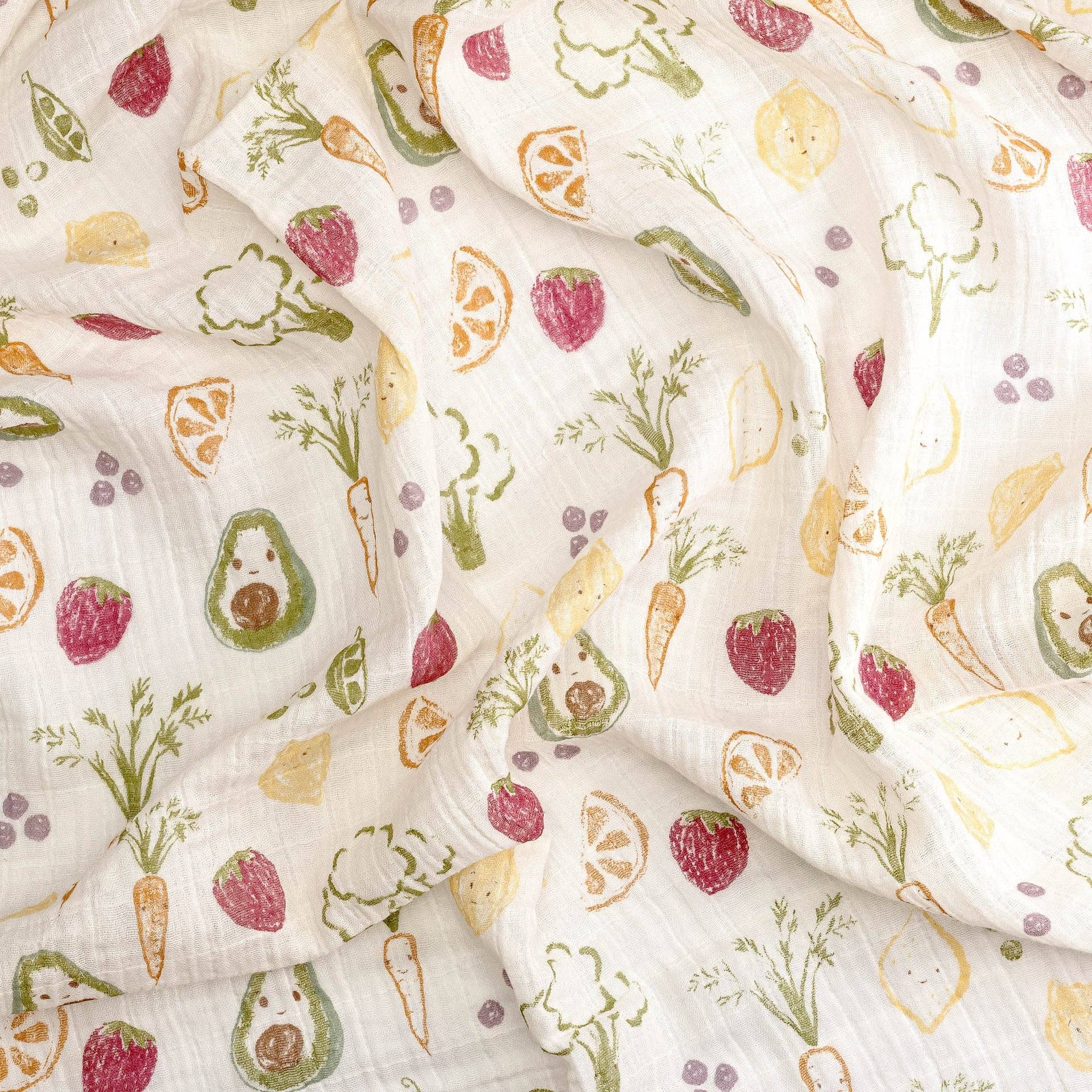 Crane Baby Clementine Cotton Muslin Swaddle Blanket Set (Set of 3) - Image 6