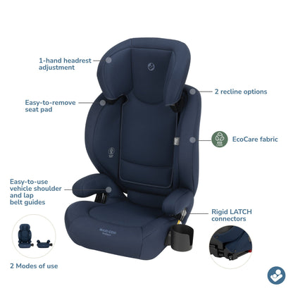 Maxi-Cosi RodiSport High Back Belt Positioning Booster Car Seat - Seafaring - BC152HHF