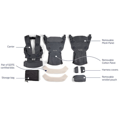 Nuna CUDL deux Baby Carrier - Denim - BC20900DNM