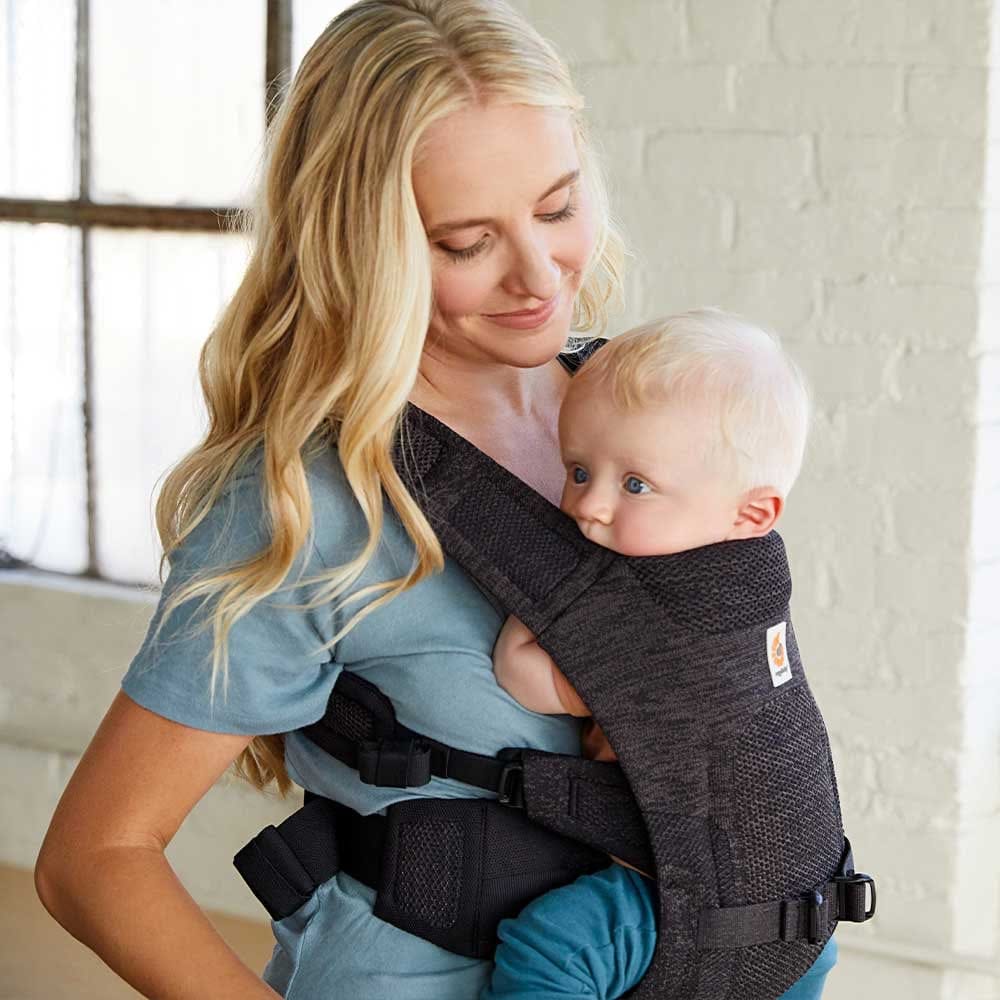 Ergobaby Aerloom Baby Carrier - Charcoal / Black - BCAERBLACK