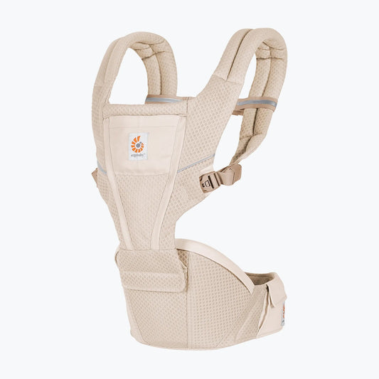 Ergobaby Alta Hip Seat Mesh Baby Carrier - Natural Beige
