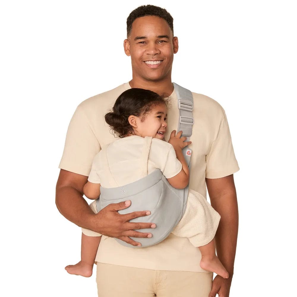 Ergobaby Upsie Toddler Sling Carrier - Pearl Grey – Albee Baby