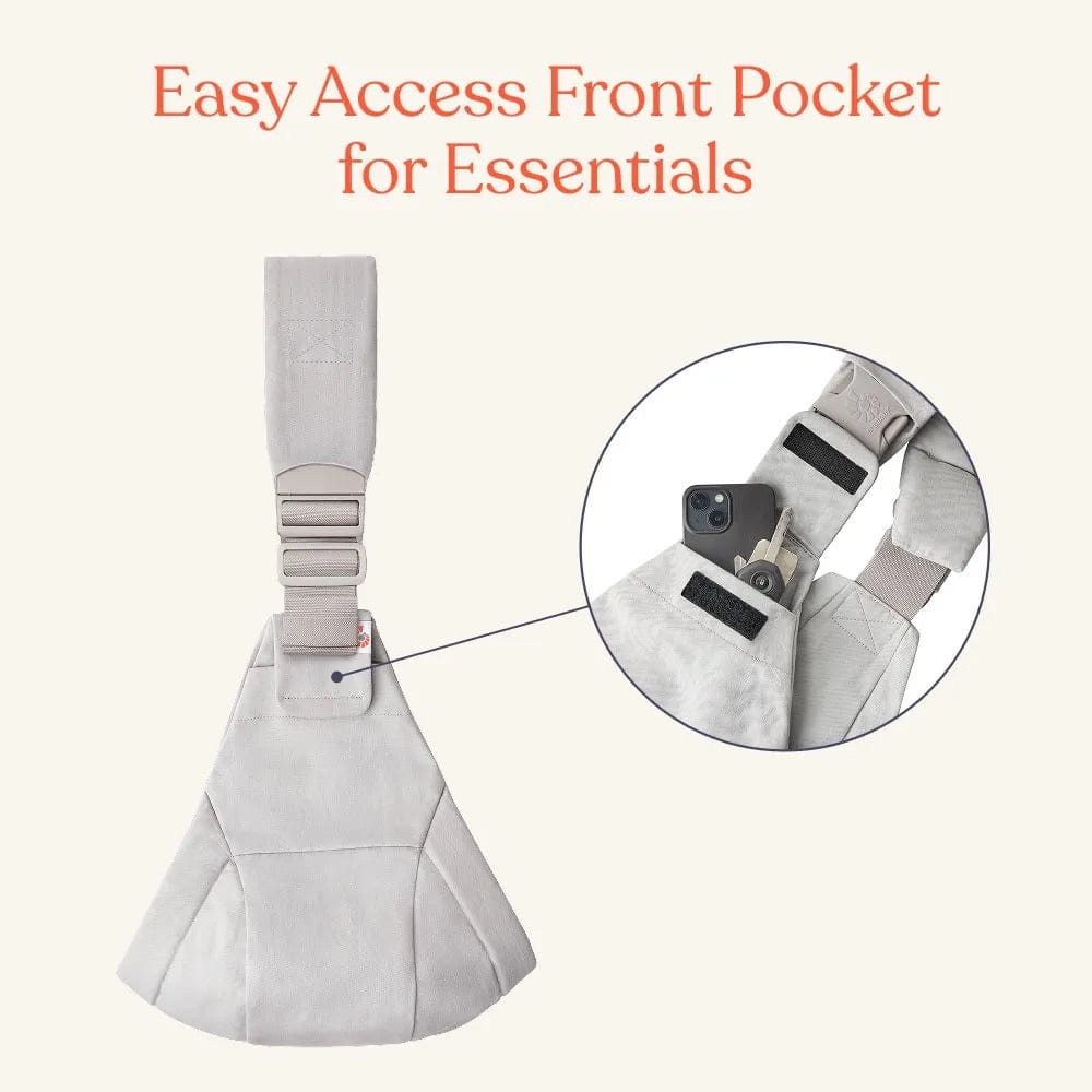 Ergobaby Upsie Toddler Sling Carrier - Pearl Grey - BCUPSLIGRY