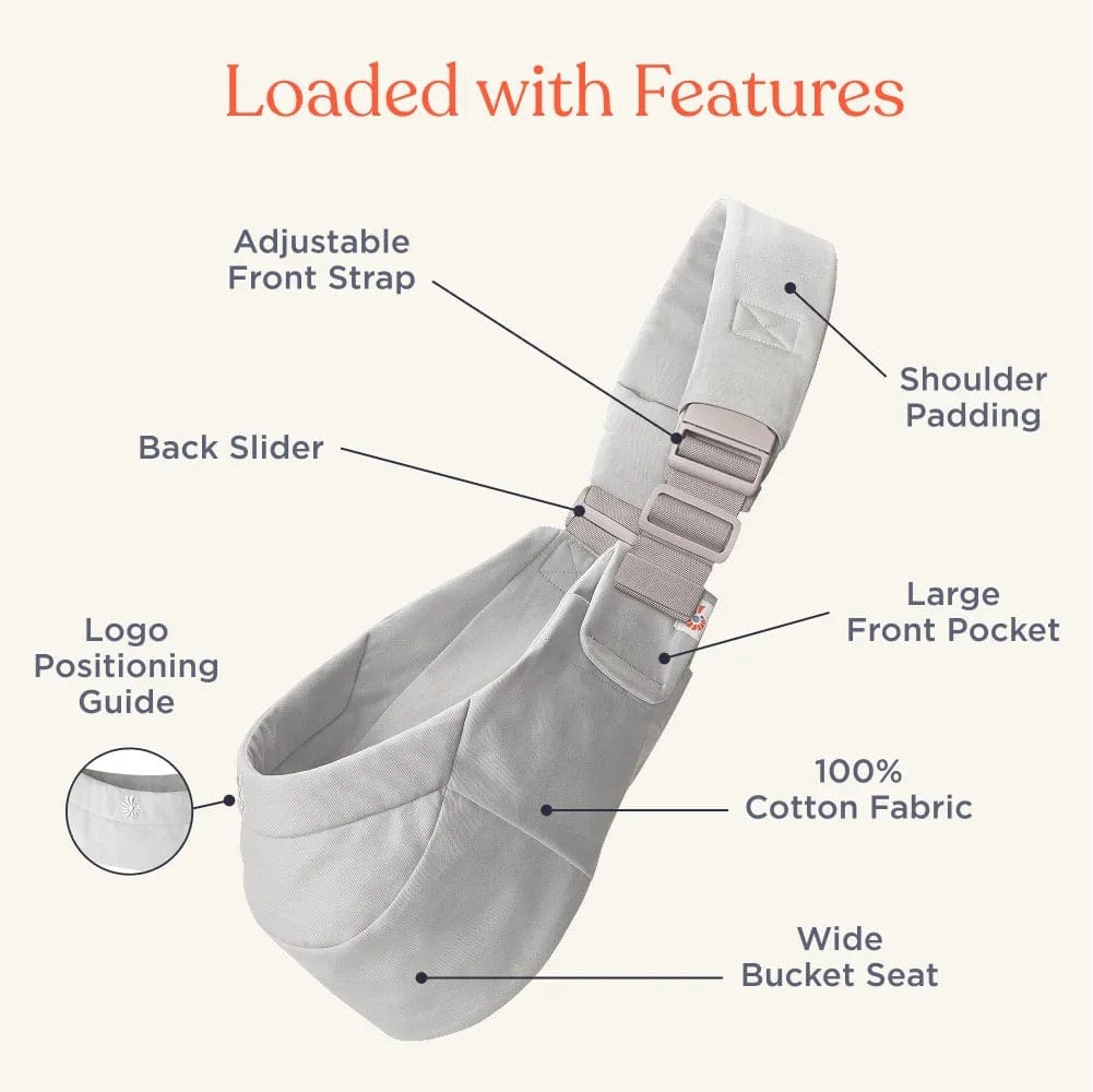 Ergobaby Upsie Toddler Sling Carrier - Natural Beige – Albee Baby