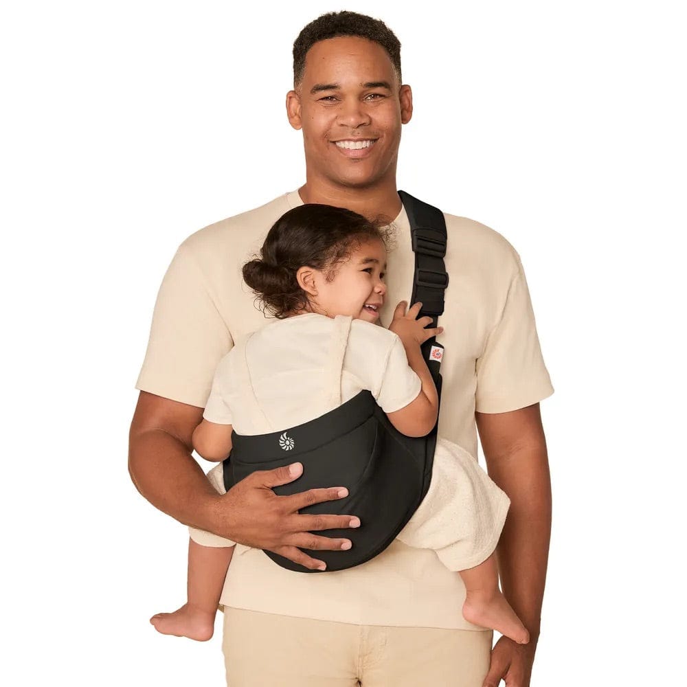 Ergobaby Upsie Toddler Sling Carrier - Onyx Black - BCUPSLIONYX