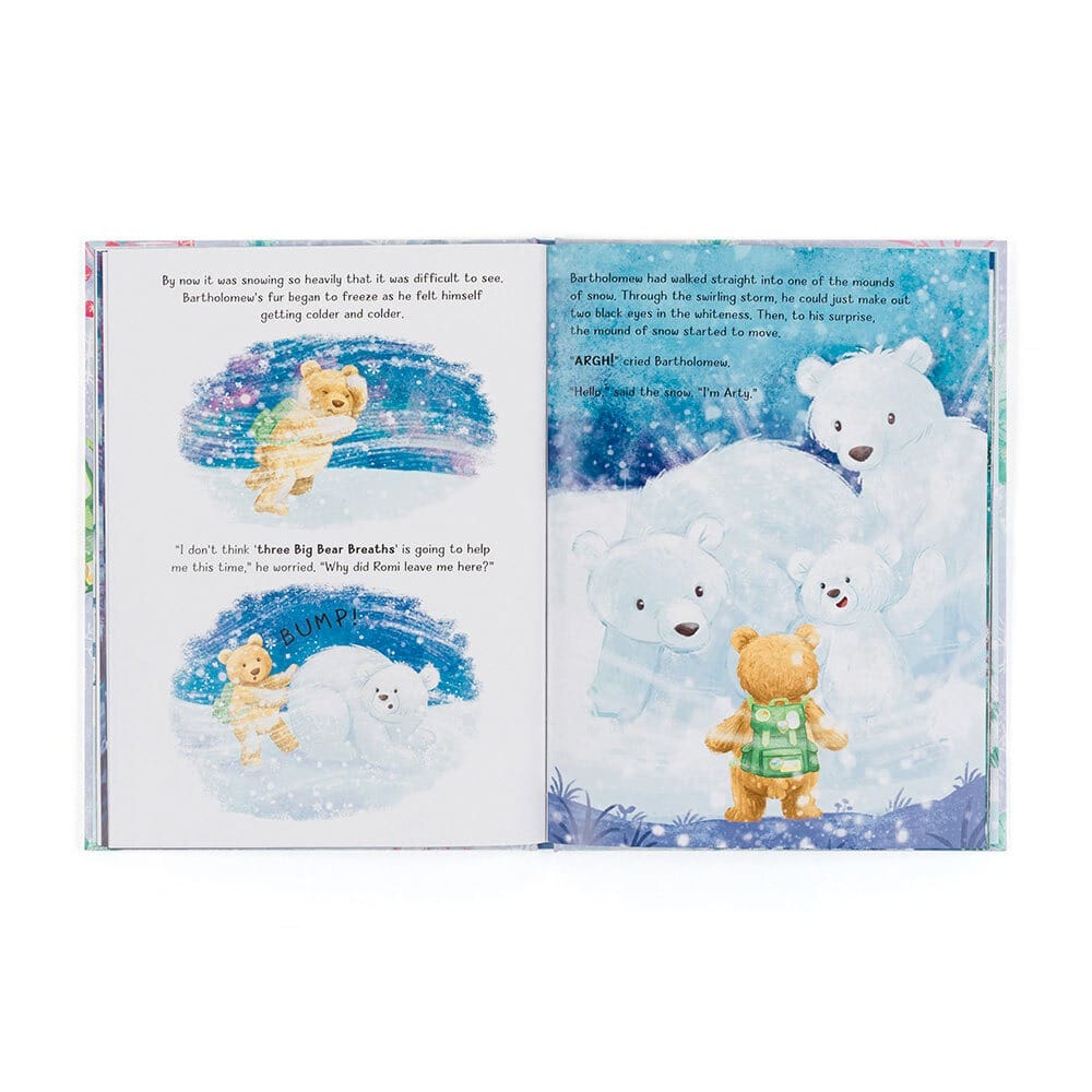 Jellycat Bartholomew Bear and the Snow Giants Book
