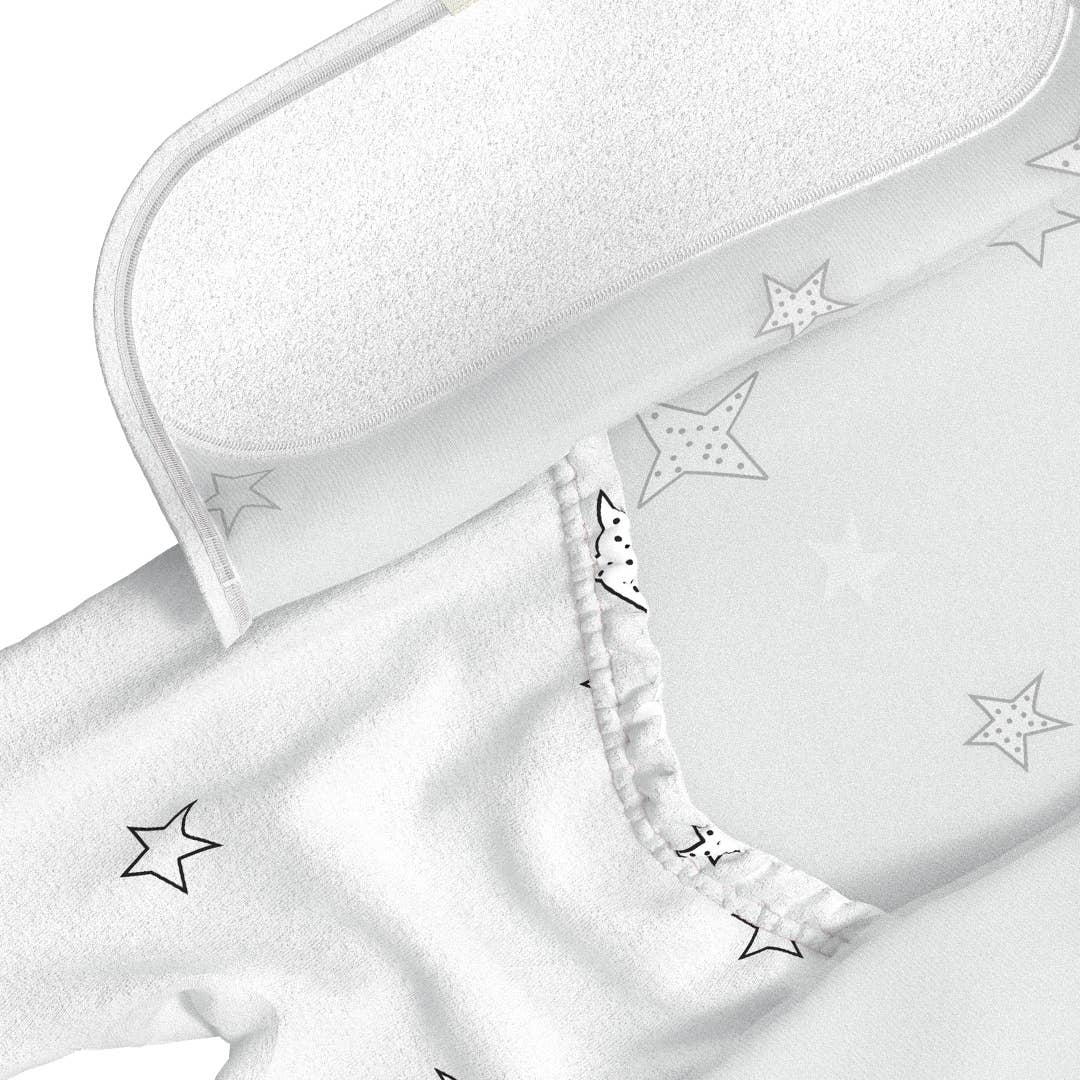 Bonsie Footie - Stars, Newborn