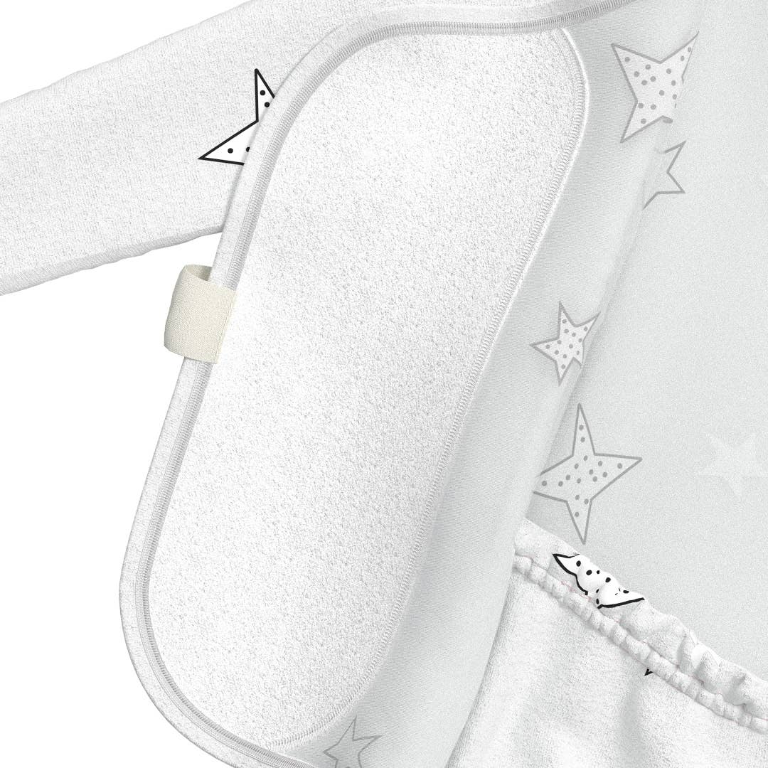 Bonsie Footie - Stars, Newborn