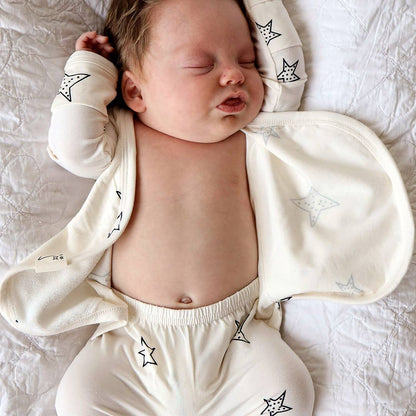 Bonsie Footie - Stars, Newborn