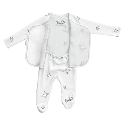 Bonsie Footie - Stars, Newborn
