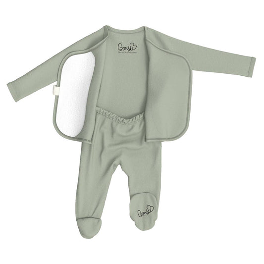 Bonsie Footie - Avocado, Preemie