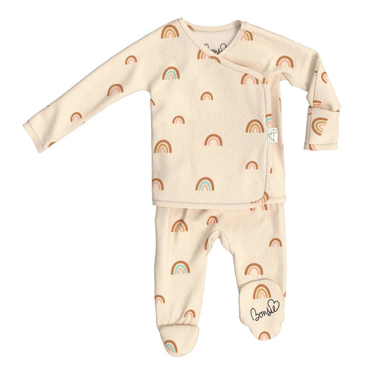 Bonsie Footie - Little Wishes, Newborn