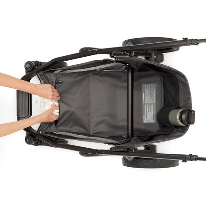 Veer Switch&Roll Luxe Single-to-Double Stroller with Leather Kit + Bassinet Bundle - Natural - BOX-SNR-LEA-NAT-SBAS-NAT