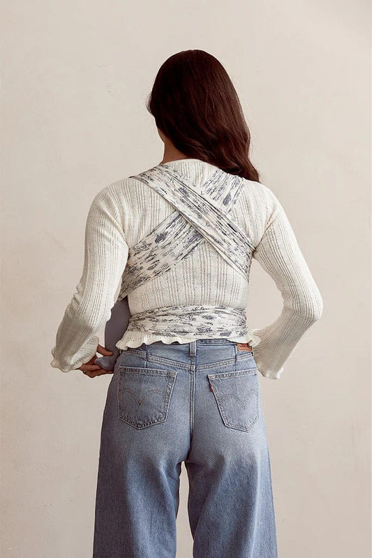 Solly Baby Wrap - Bleu Toile - BT-01