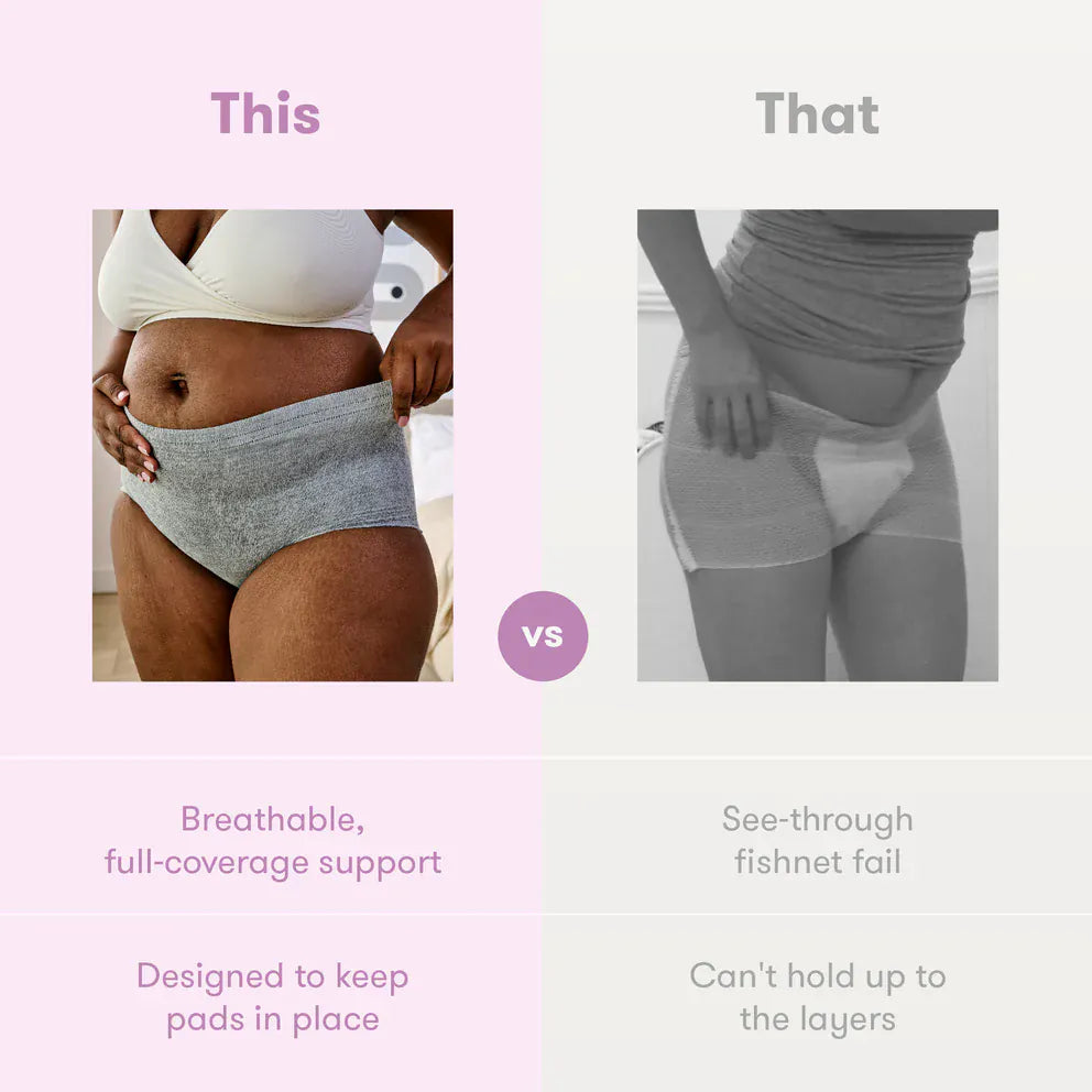 FridaBaby High-waist Disposable Postpartum Underwear 8 pk - Petite - 500000796