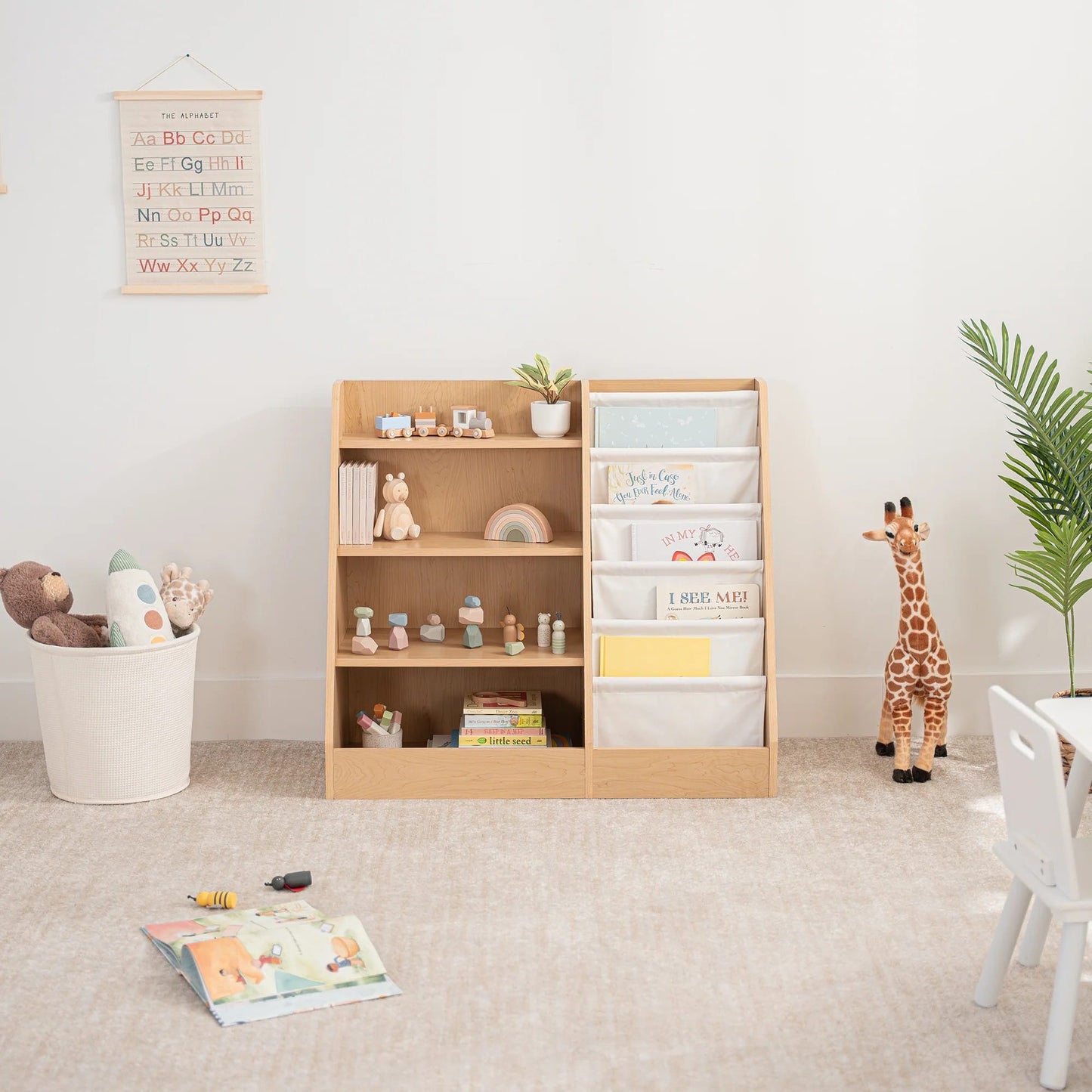 Comfy Cubs Kids Bookshelf - Wood
