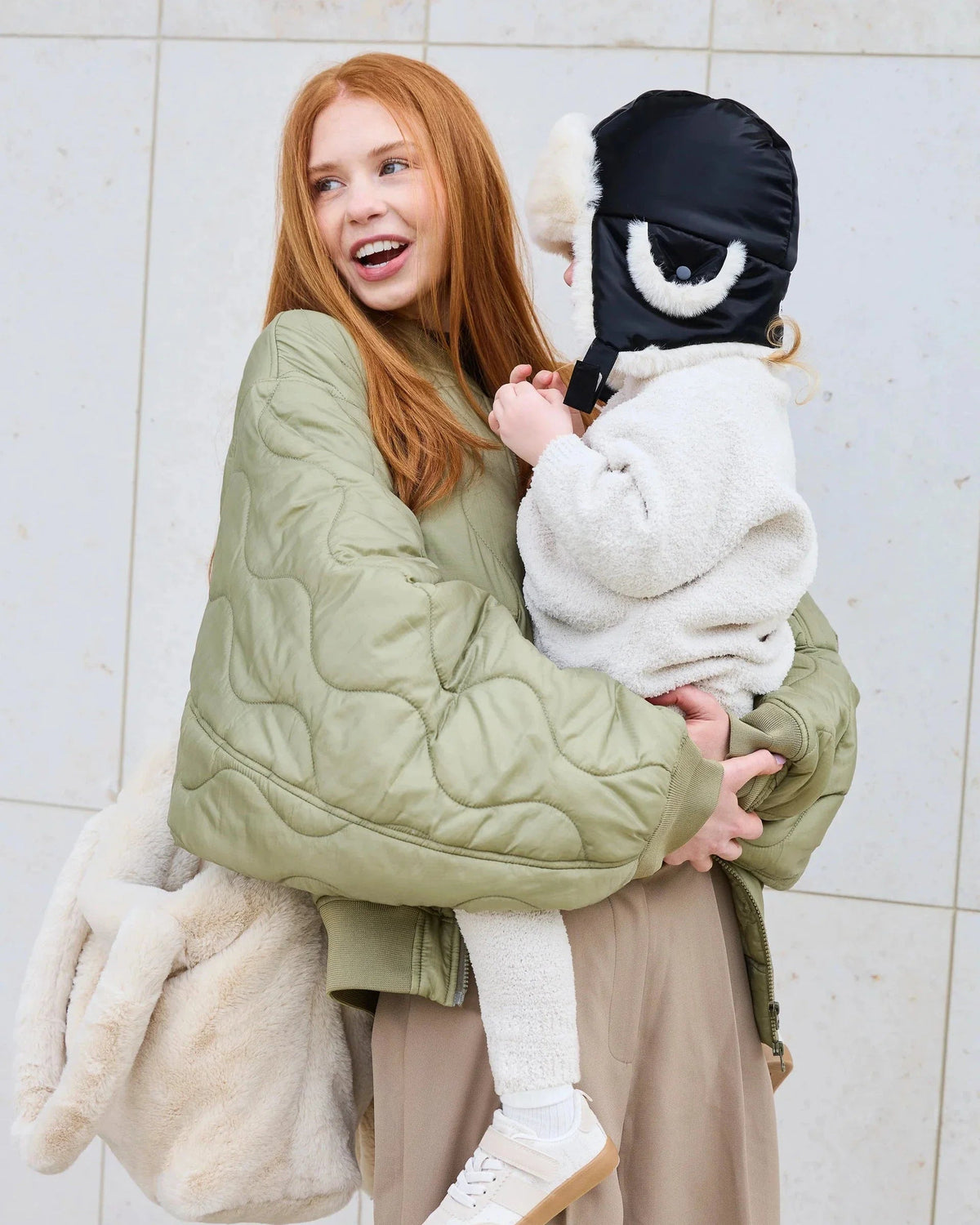 7AM Enfant Chapka Hat Ushuaia - Black Liquid Shine, 4-6Y - Image 11