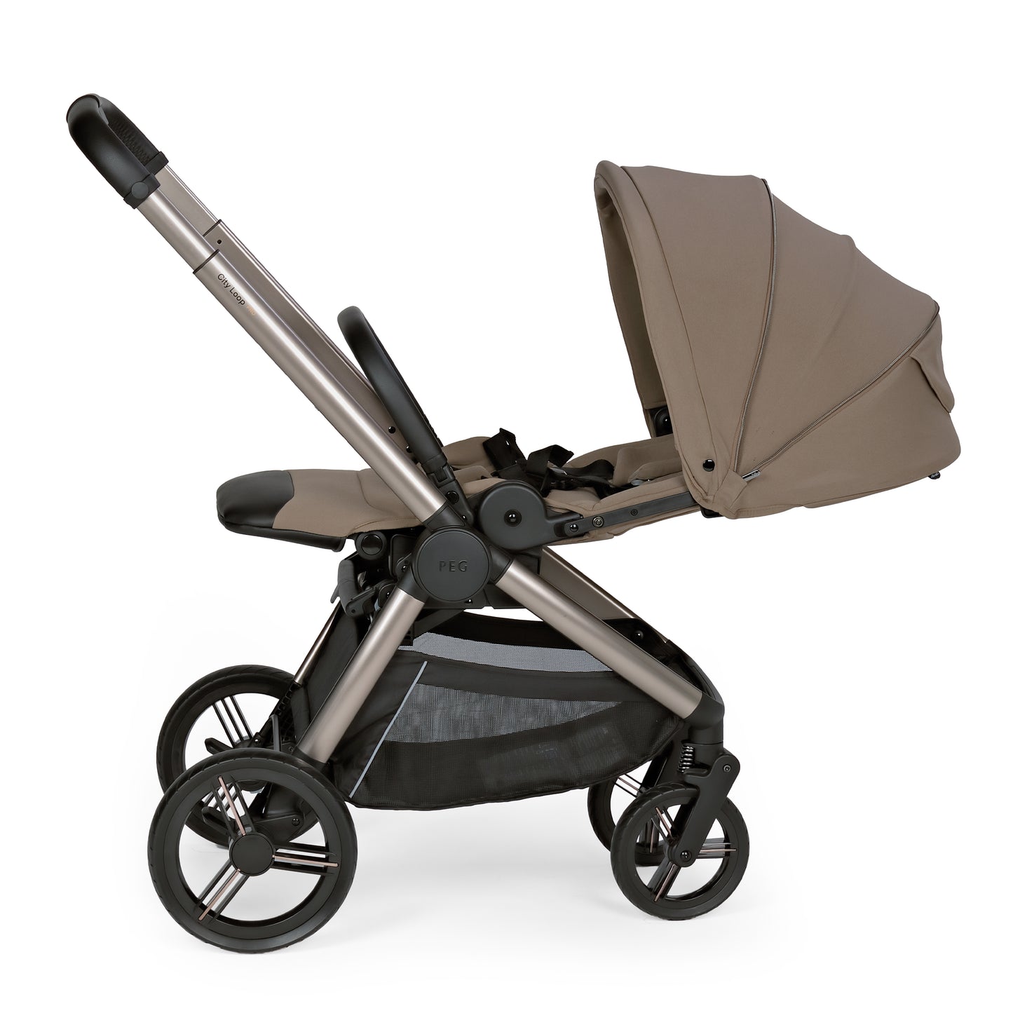 PEG City Loop Pro Stroller - Pine Bark