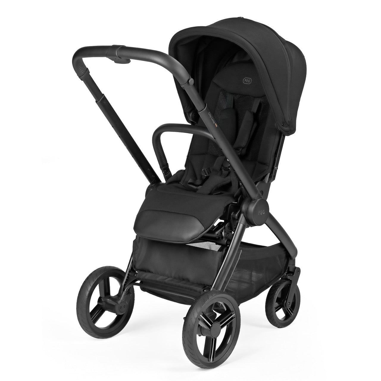 PEG City Loop Pro Stroller - True Black