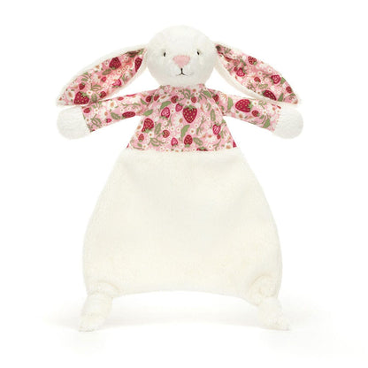 Jellycat Blossom Cream Bunny 'Berry' Comforter - CMF4MS