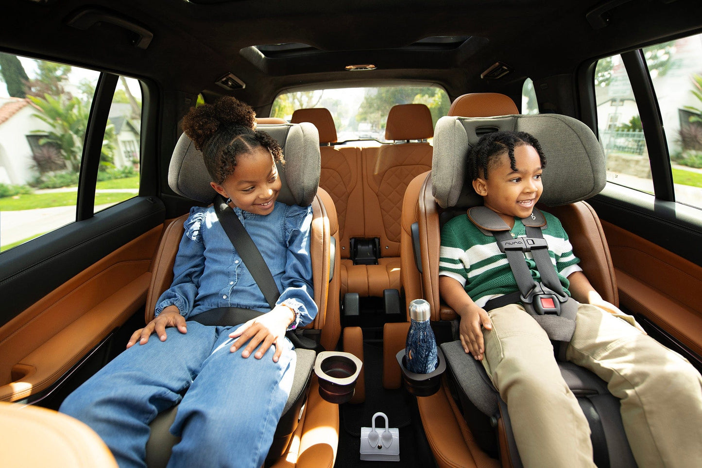 Nuna LUMN Harness to Booster Car Seat - Cedar