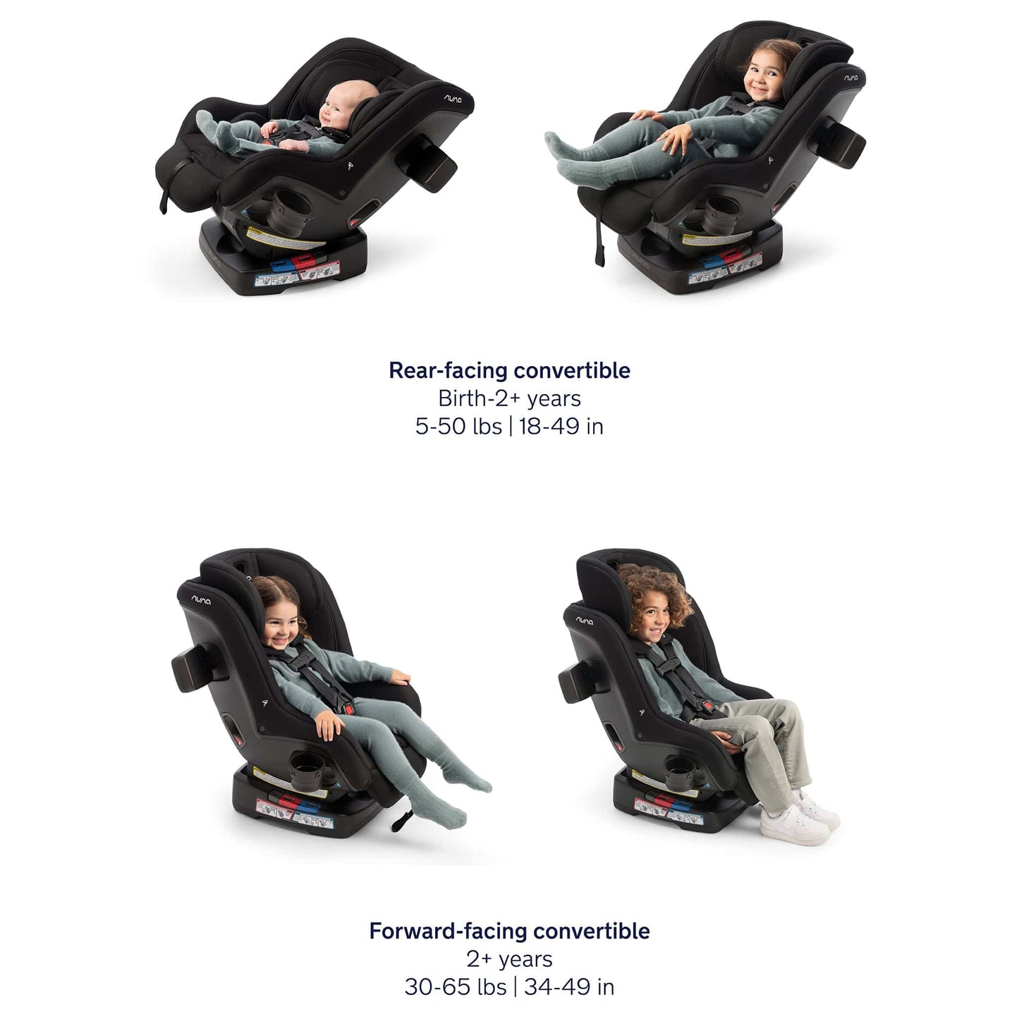 Nuna RAVA next Convertible Car Seat - Cedar - CS20400CDR