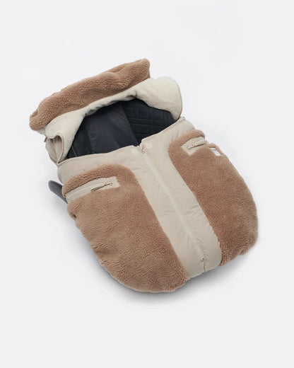 7 A.M. Enfant Car Seat Cocoon - Cappuccino Applique / Oat Cacao - CSC-OATAC