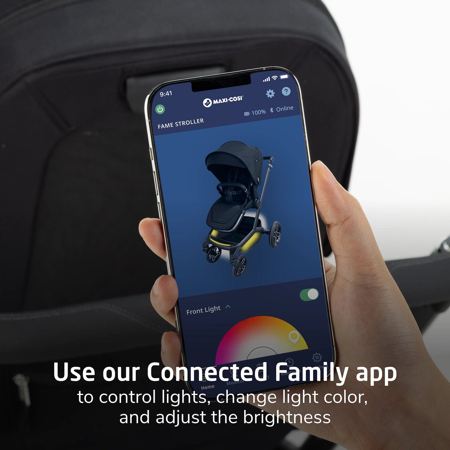 Maxi-Cosi Fame Stroller - Twillic Black