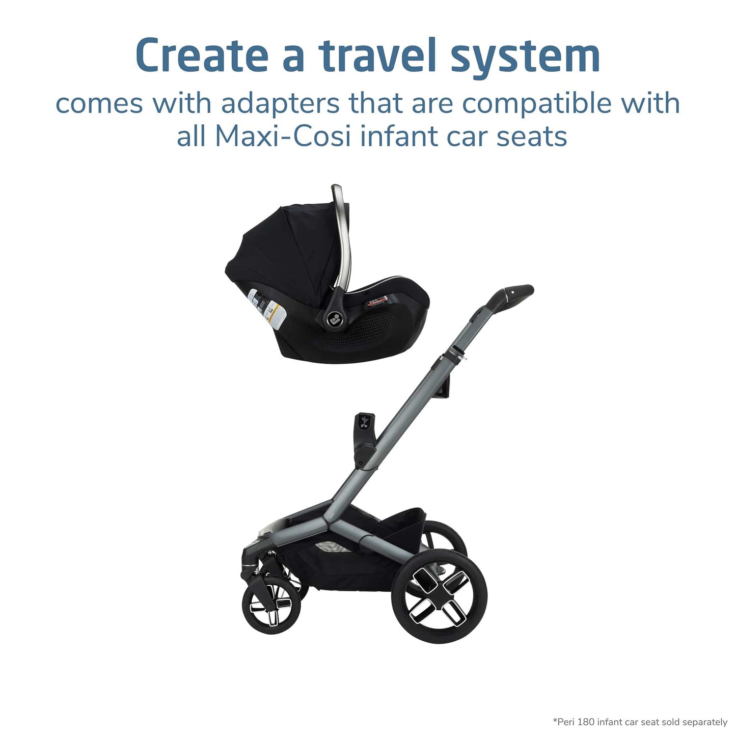 Maxi-Cosi Fame Stroller - Twillic Black