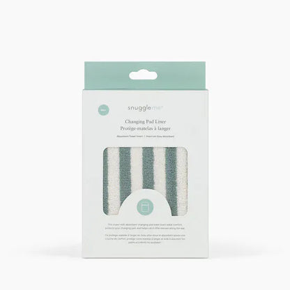 Snuggle Me Change Pad Towel - Slate