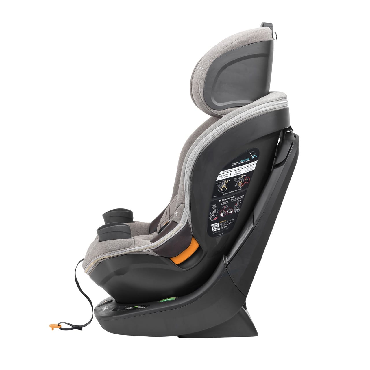 Chicco Fit360 Zip ClearTex Rotating Convertible Car Seat - Teak