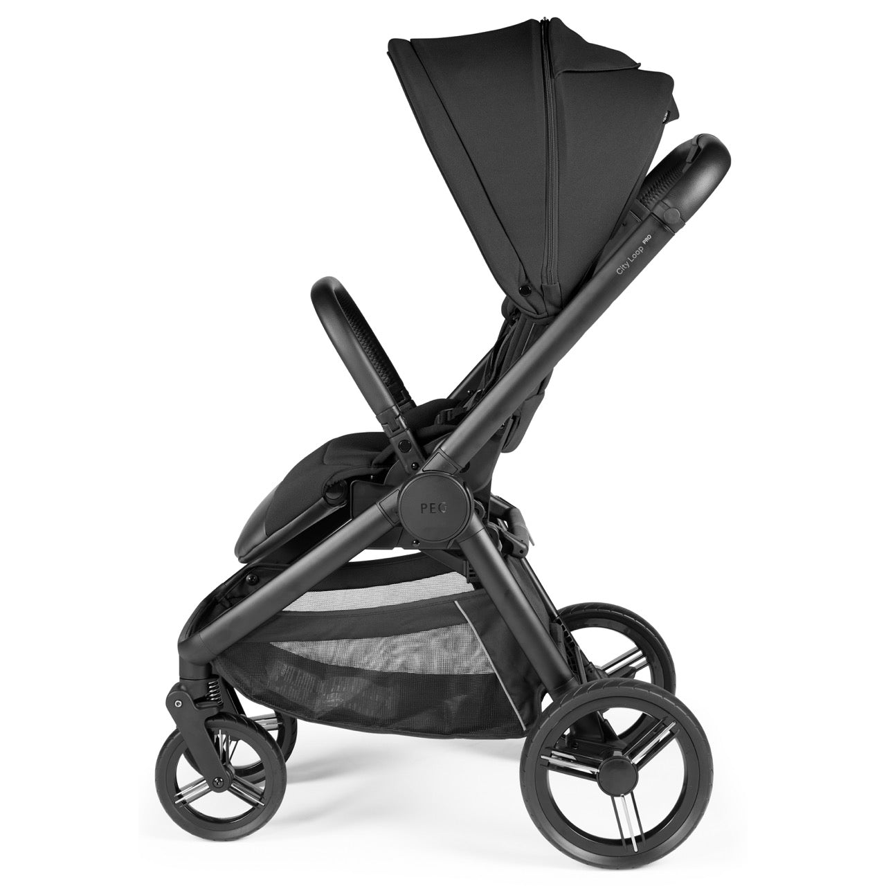 PEG City Loop Pro Stroller - True Black