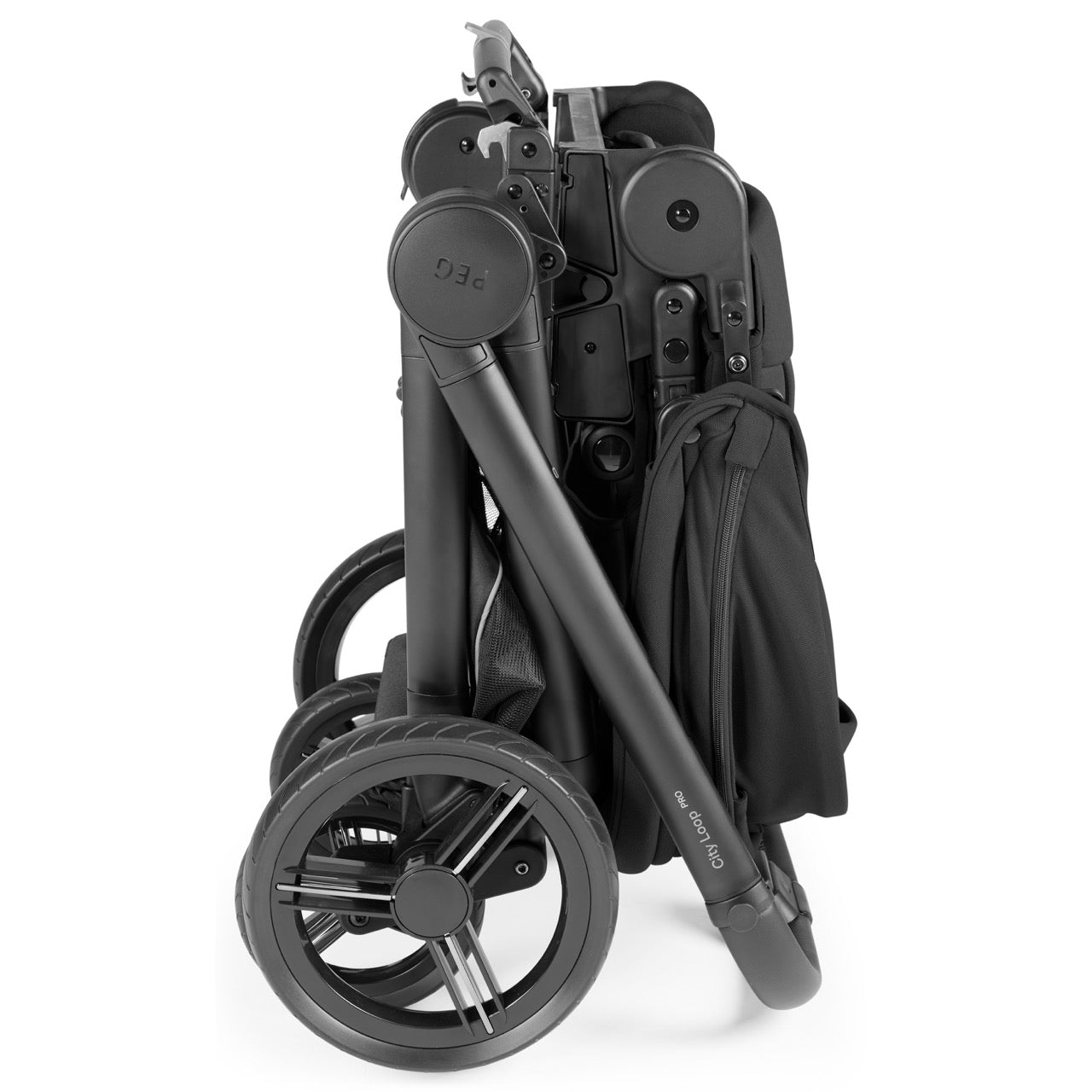 PEG City Loop Pro Stroller - True Black