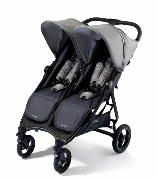 Slim Twin Double Stroller Sport Edition - Signature Grey