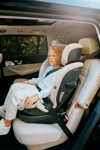 Cybex OPEN BOX Callisto G 360 Rotating All-in-One Convertible Car Seat - Moon Black - 524000595-ob